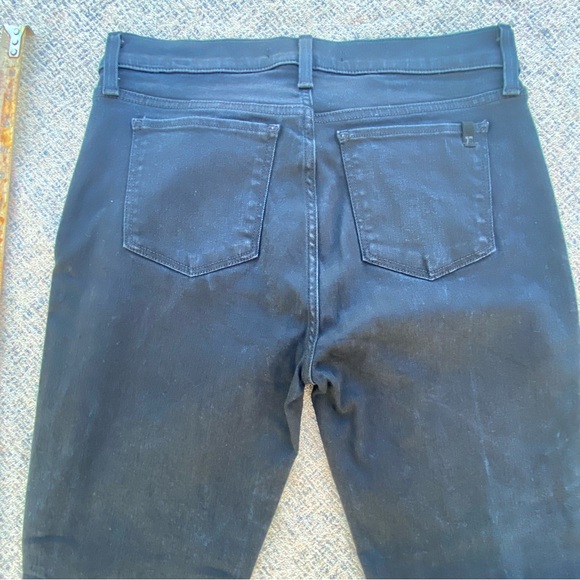 Joes Jeans Flawless the Icon Mid Rise Skinny Ankle Black Denim Jeans size 30 10 - Picture 11 of 15